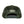 Eddyline Brewing logo flat bill hat in green camo, back view