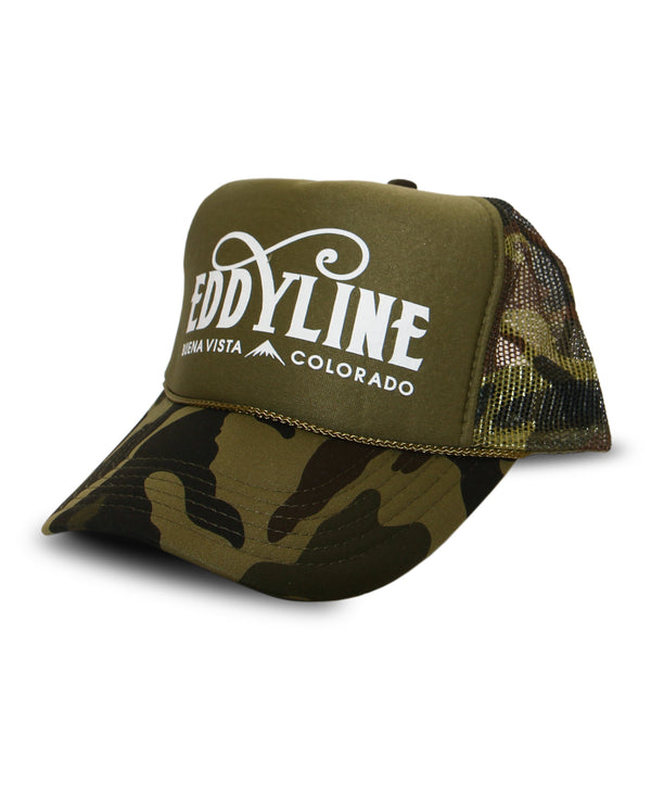 Eddyline Logo Foam Trucker